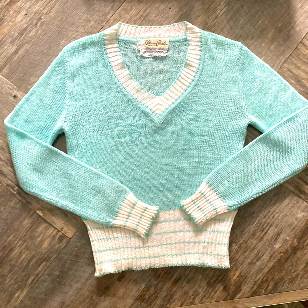 VINTAGE cute fitted sweater